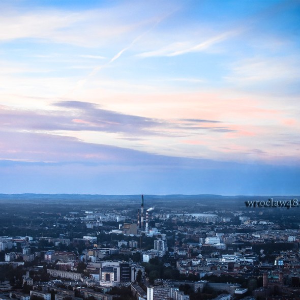 Panorama Wrocławia Sky Tower
