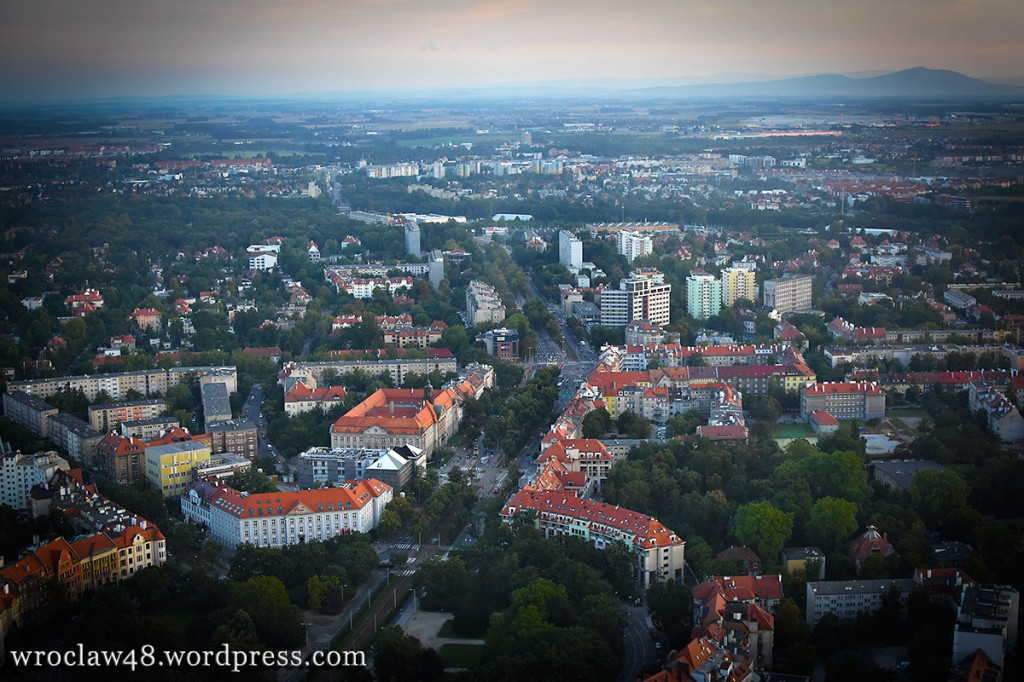 Wrocław panorama miasta